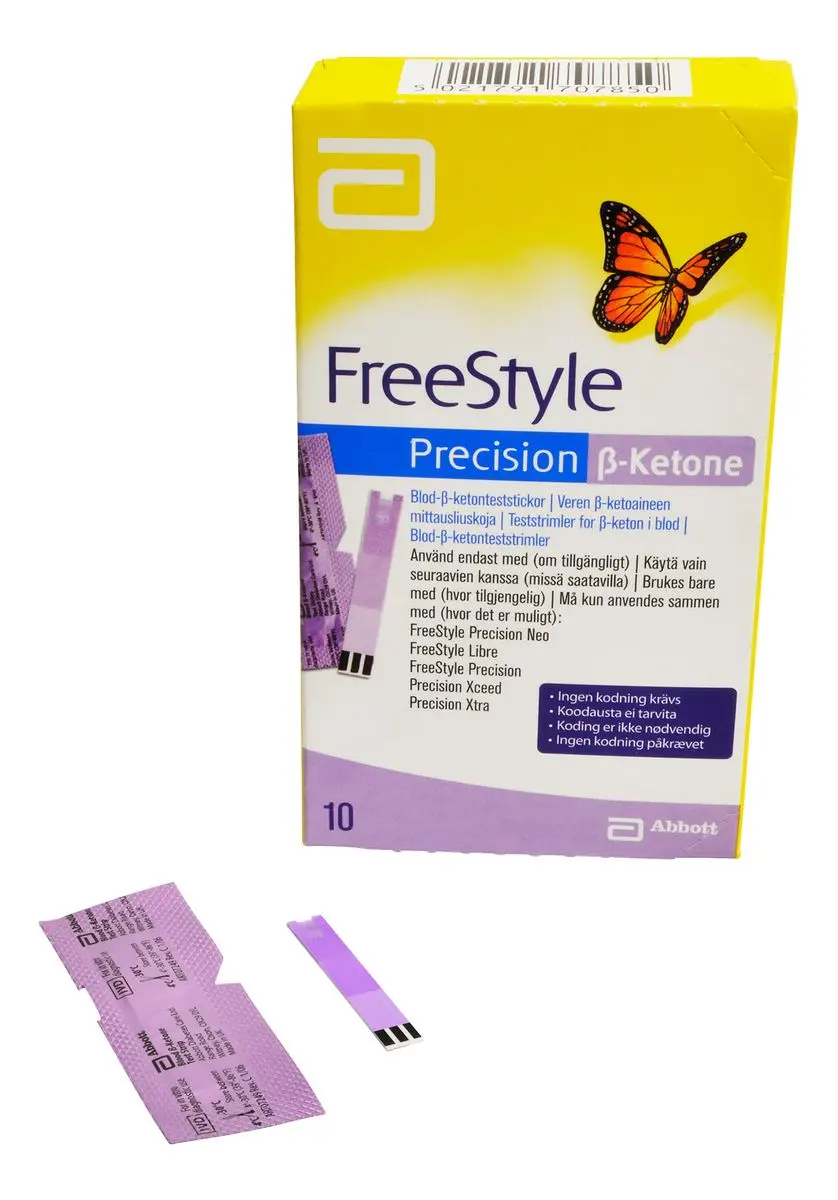 Freestyle B-ketone teststrimmel - 10 stk
