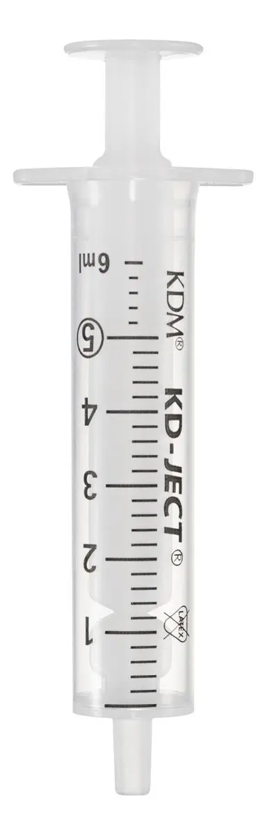 KD-Ject sprøyte 2-k 5ml LS excentrisk steril - 100 stk.