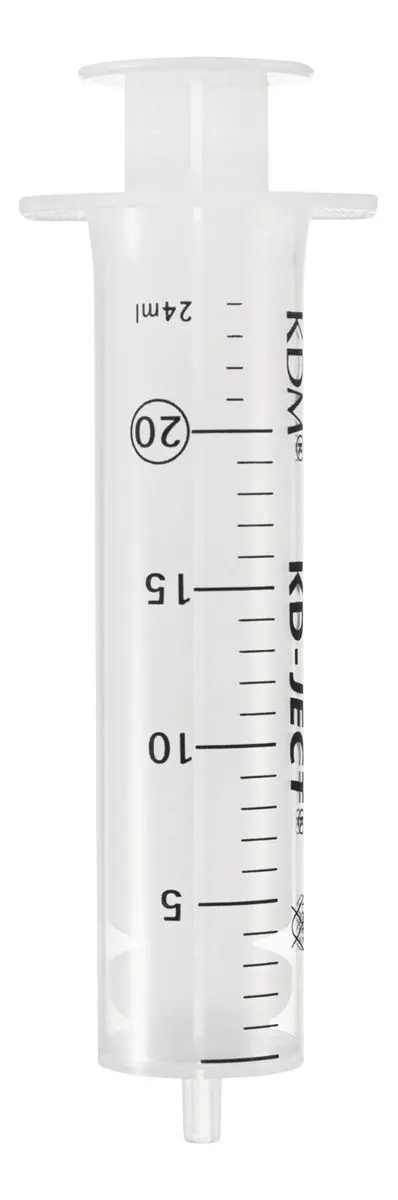 KD-Ject sprøyte 2-k 20ml LS excentrisk steril - 100 stk.