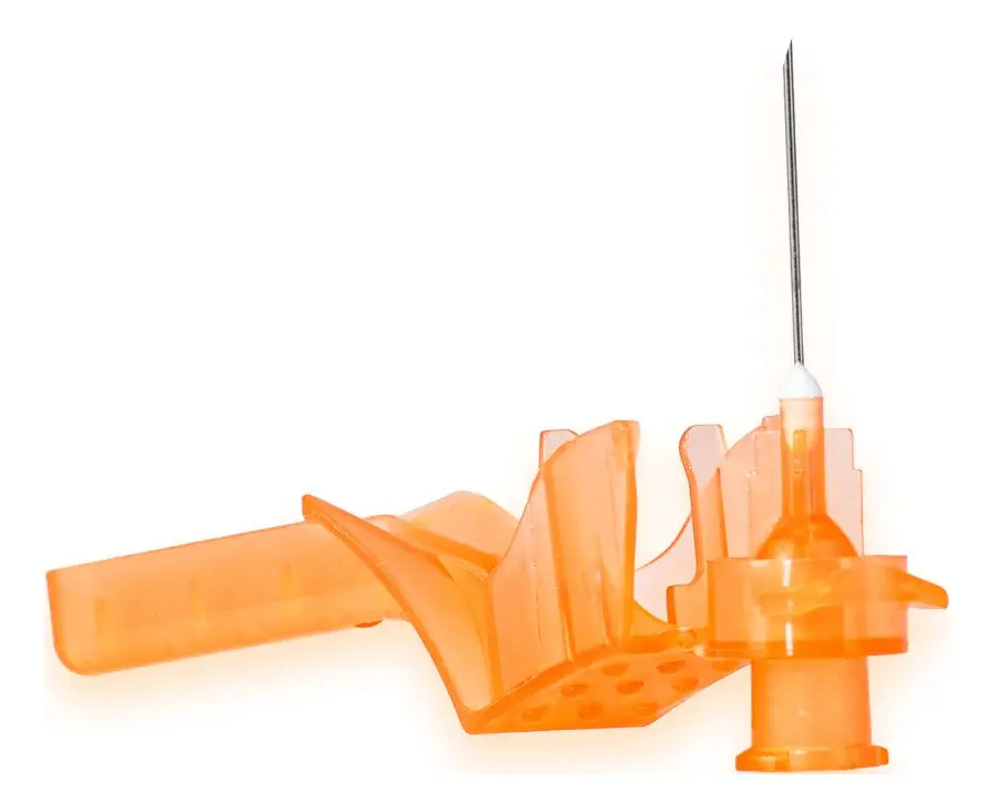 KD-fine sikkerhetskanyle 25Gx5/8" 0,5x16mm (oransje) - 100 stk.