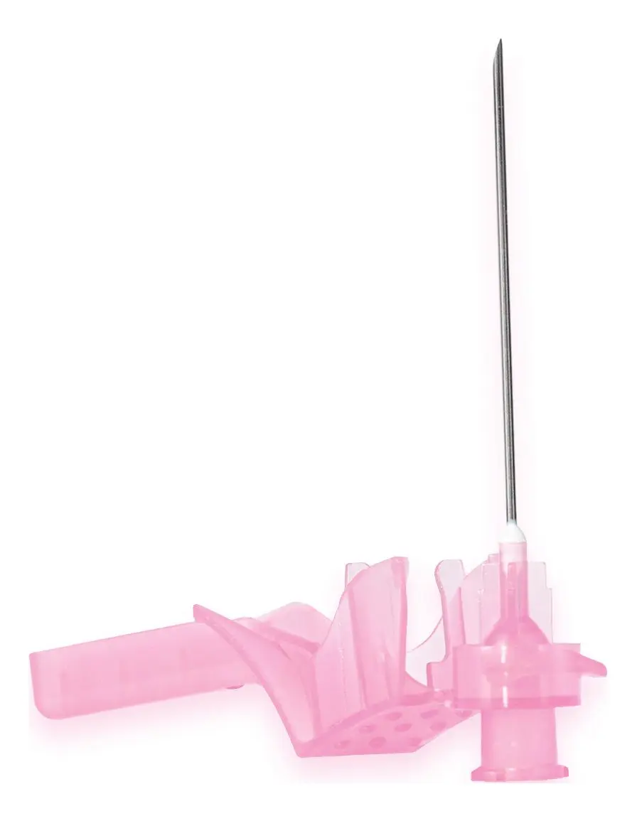 KD-fine sikkerhetskanyle 18Gx1½" 1,2x40mm (rosa) kort SB - 100 stk.