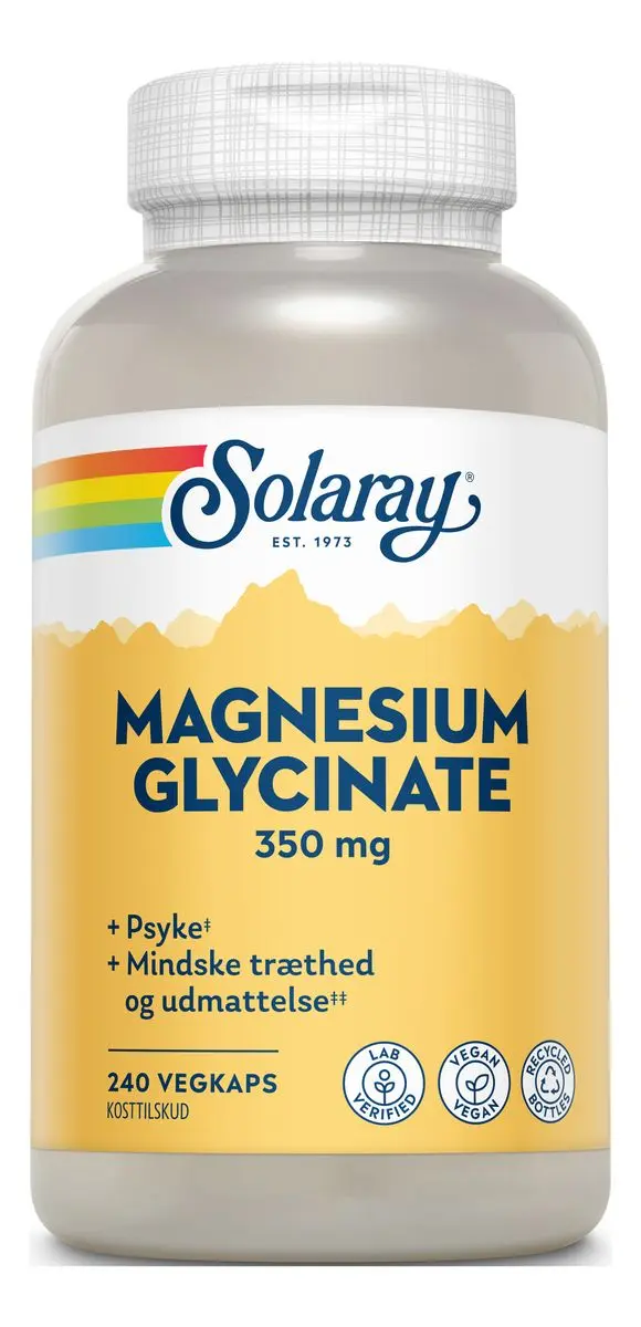 Solaray Magnesium Glycinate - 240 kaps.