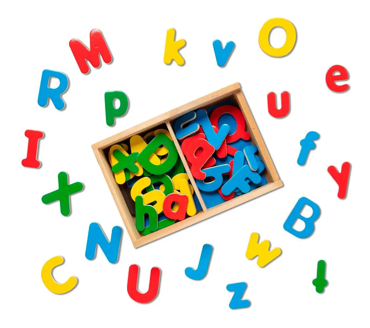 Melissa and Doug Magnetisk Trealfabet - 1 stk.