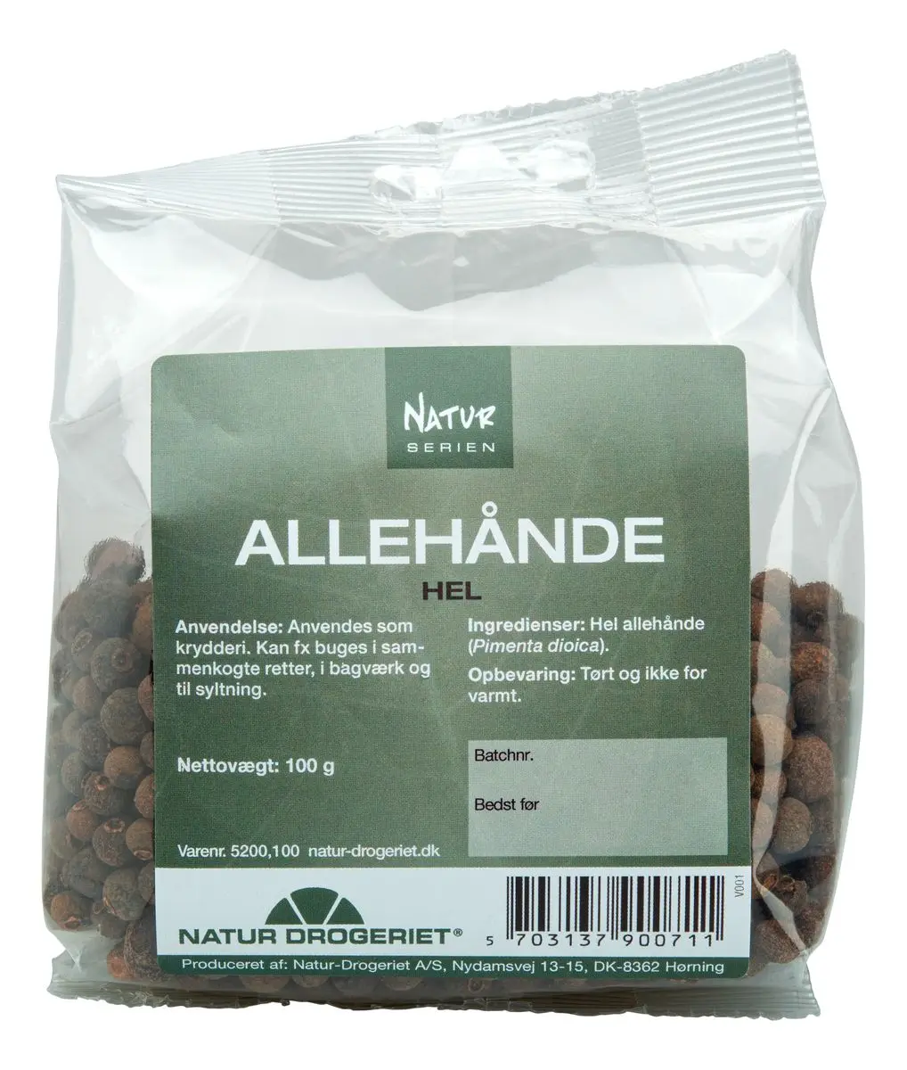 Natur-Drogeriet Allehånde, hel - 100 g