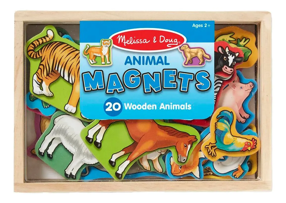 Melissa and Doug Tredyremagneter - 1 stk.