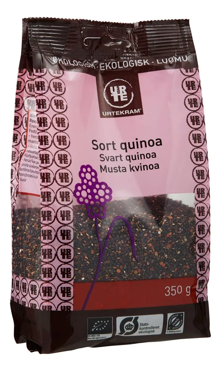 Urtekram Food Quinoa Svart Ø - 350 g.