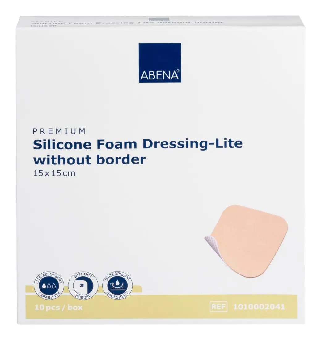 Abena Lite Skumbandasje - 15 x 15 cm. - 10 stk.