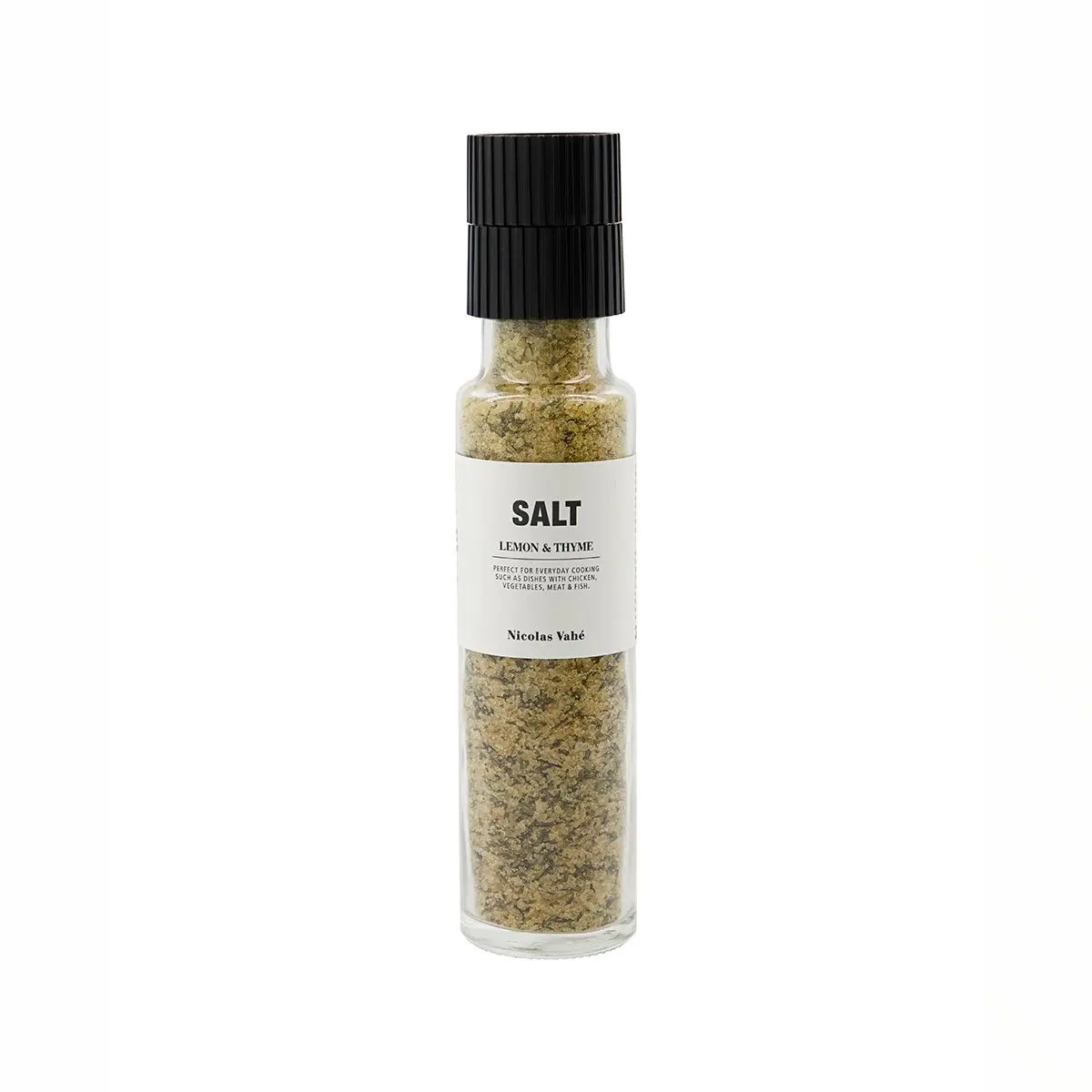 Salt fra Nicolas Vahé med sitron og timian – 320 g.