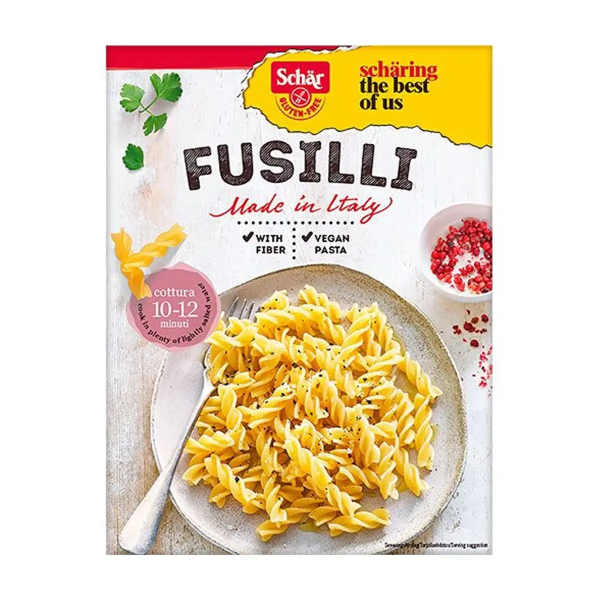 Schär Pasta skruer Fusili glutenfri - 500 g