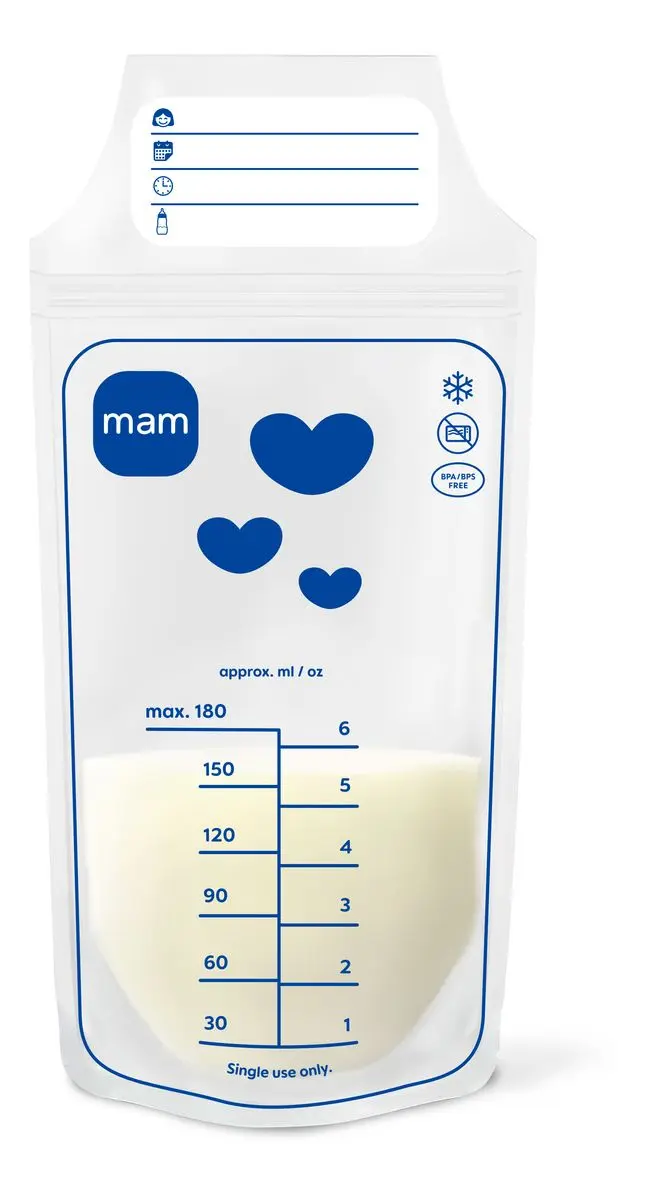 MAM Breast Milk Storage Bags - 25 stk.