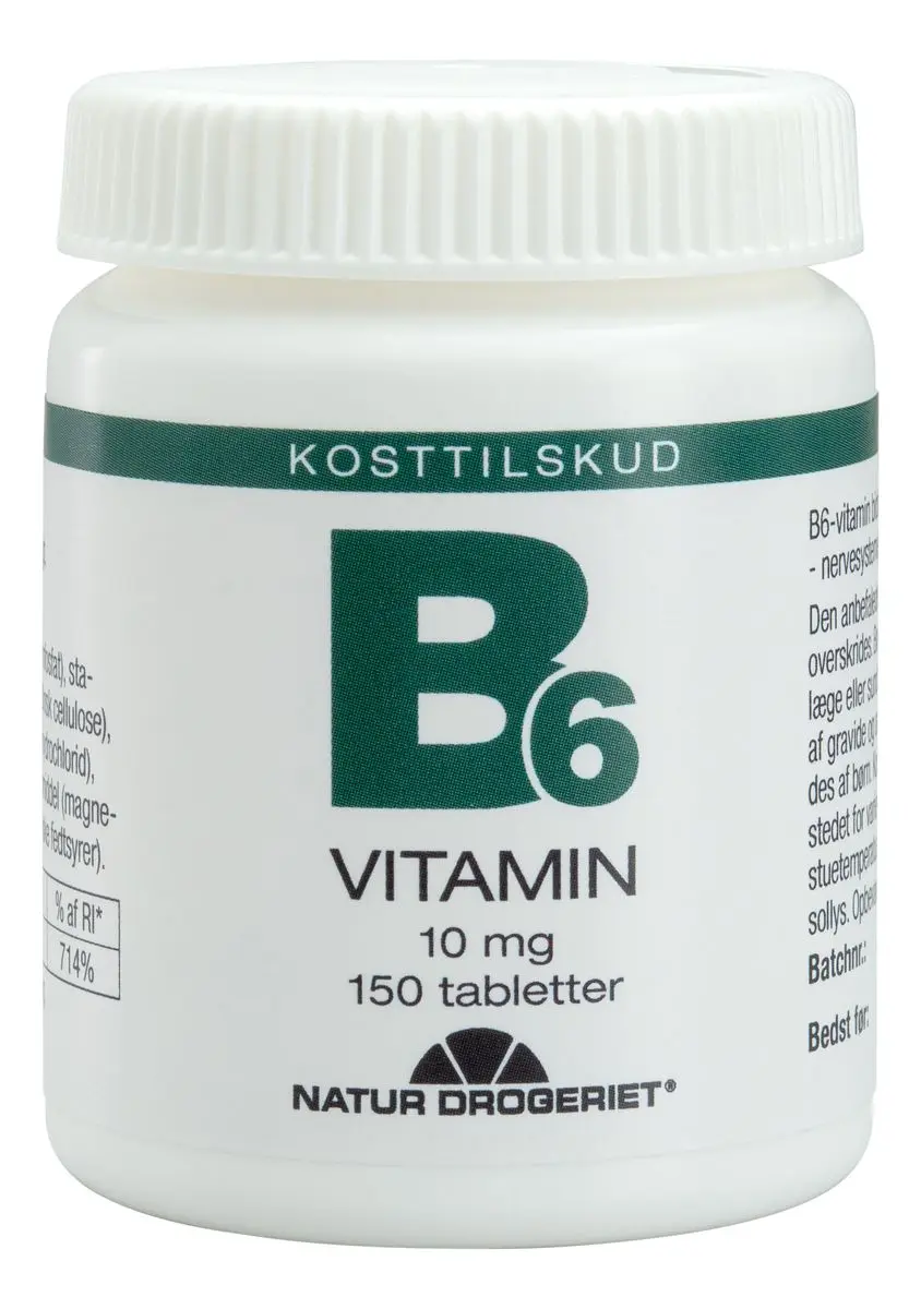 Natur-Drogeriet B6-vitamin 10 mg - 150 tabl.
