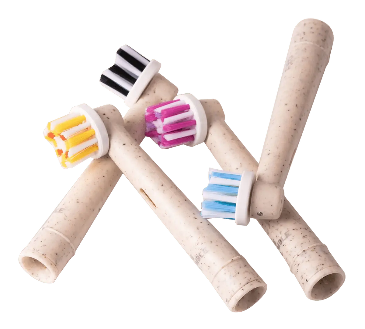 The Humble Co. Electrical Toothbrush Heads Plant-based - Soft - 4 stk.