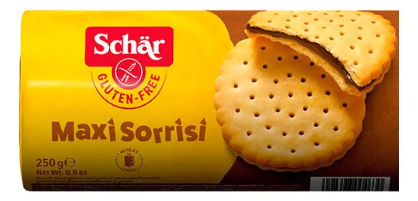 Schär Kjeks med sjokoladekrem - 250 g.