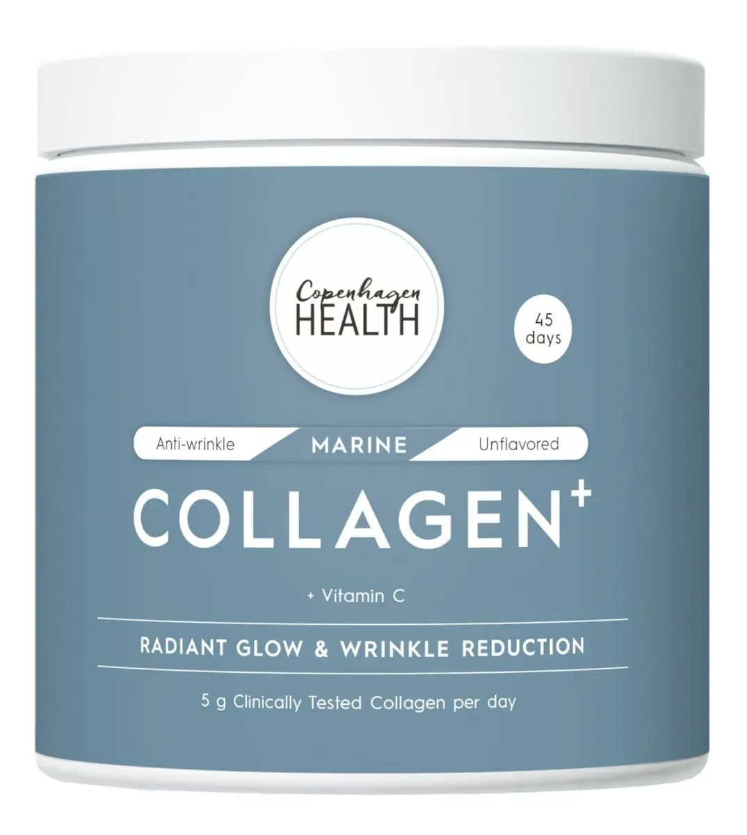 Copenhagen Health Marine Collagen+ (45 dager) - 234 g.
