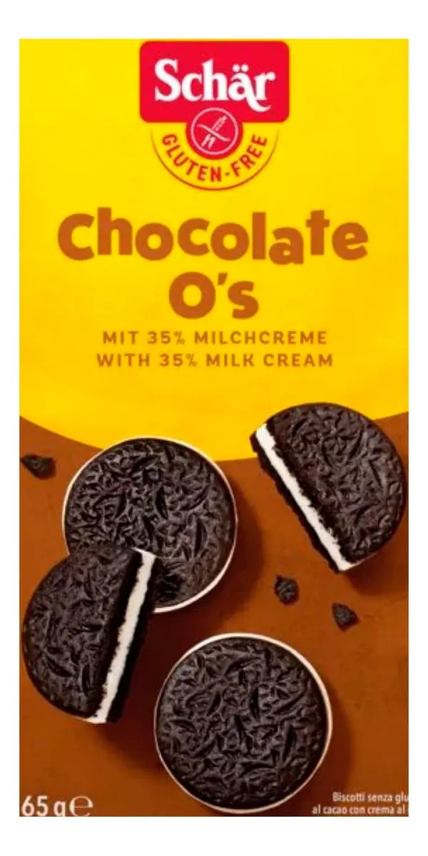Schär Cookies m. melkekremfyll - 165 g.