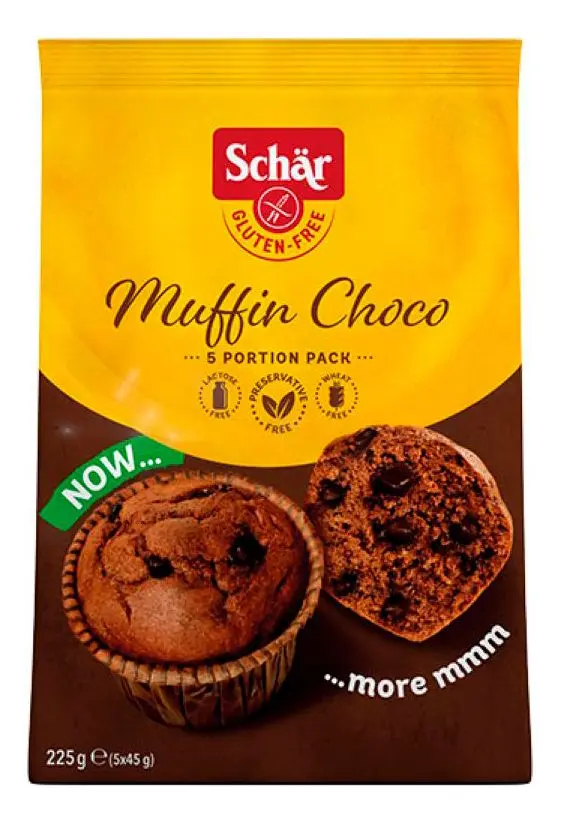 Schär Sjokolade Muffins - 225 g.