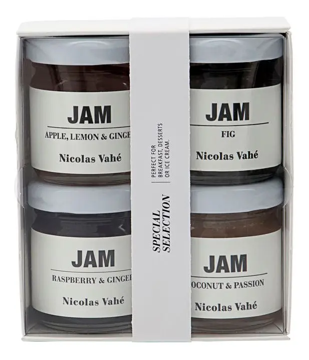 Nicolas Vahé Jam Selection - 4 x 40 g.