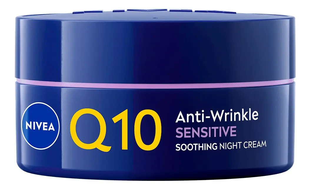 Nivea Q10 Sensitive Anti-Wrinkle Night Cream - 50 ml.