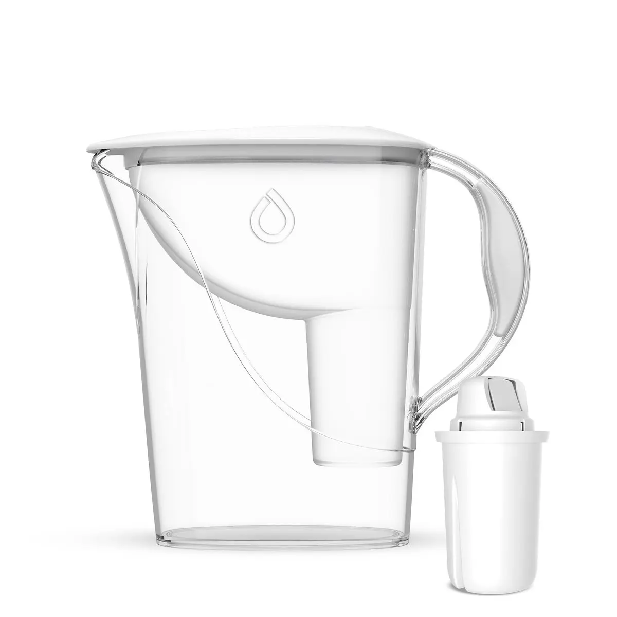 Dafi kande 2,4 liter - hvit