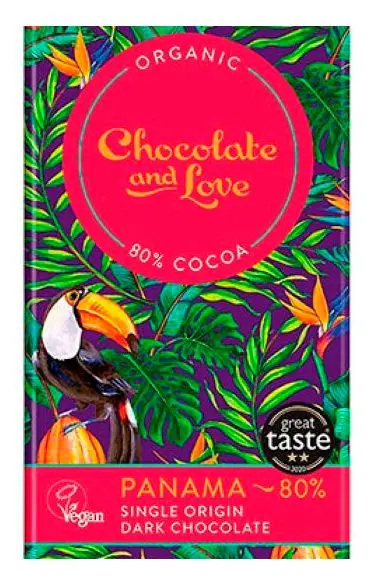 Chocolate and Love Chocolate Panama 80% Ø - 80 gr
