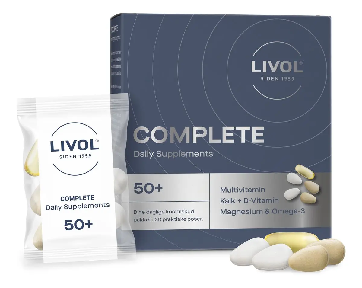 Livol Complete 50+ - 30 stk.