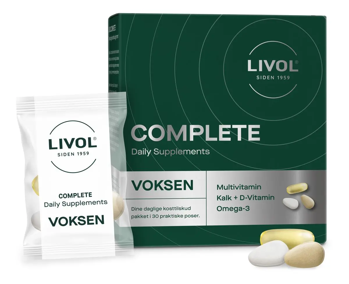 Livol Complete Adult - 30 stk.