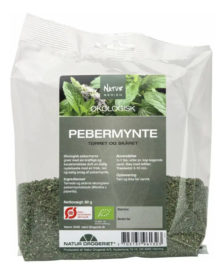 Natur-Drogeriet Pebermynte Ø - 80 g.