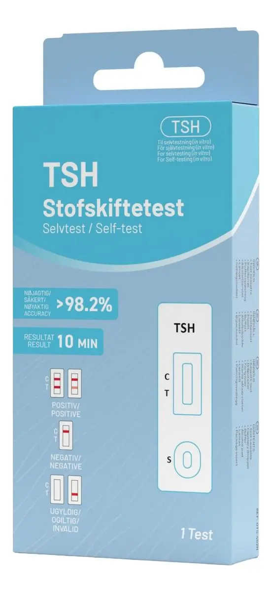 Nordic Tests Stoffskiftetest TSH - 1 stk.