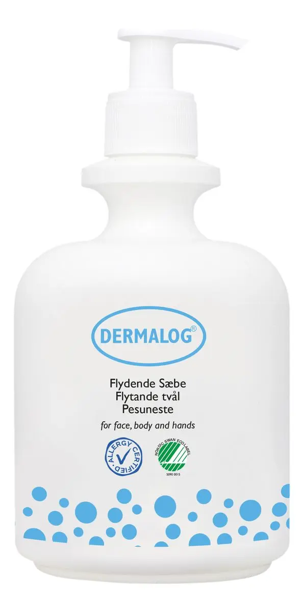 Dermalog Flytende Såpe med pumpe - 500 ml