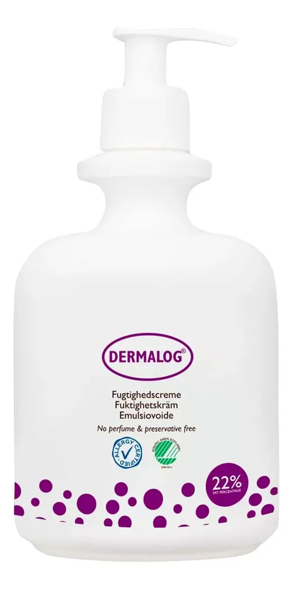 Dermalog fuktighetskrem - 500 ml.