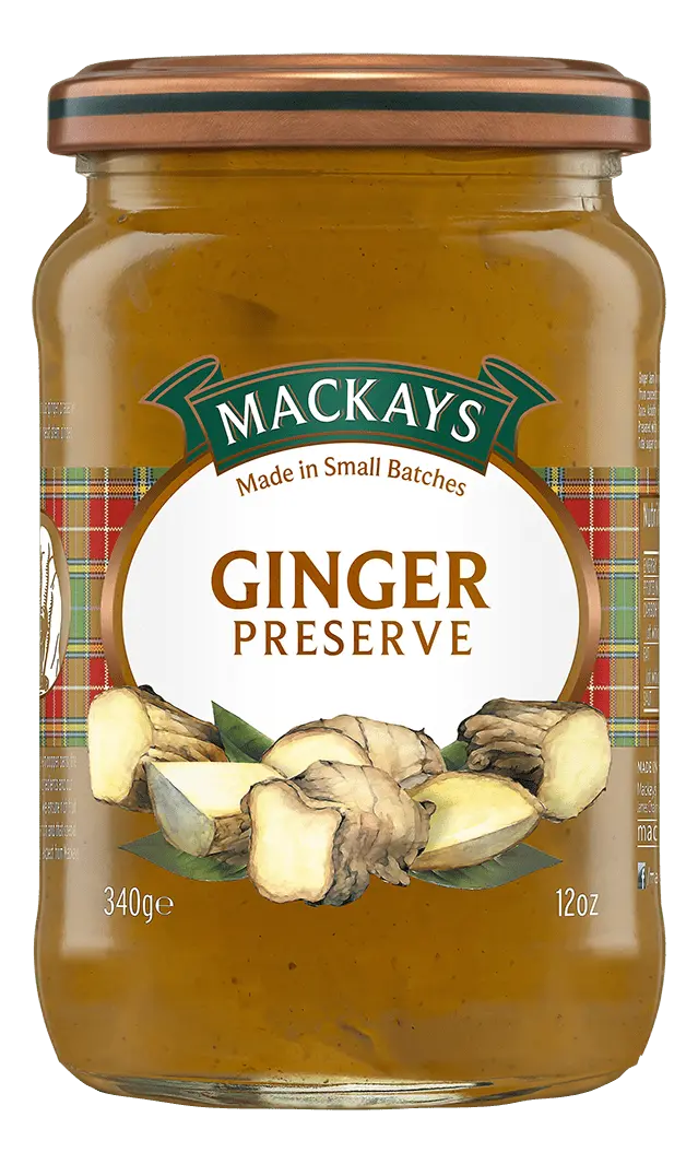 MACKAYS Skotsk Ingefærsyltetøy - 340 g.