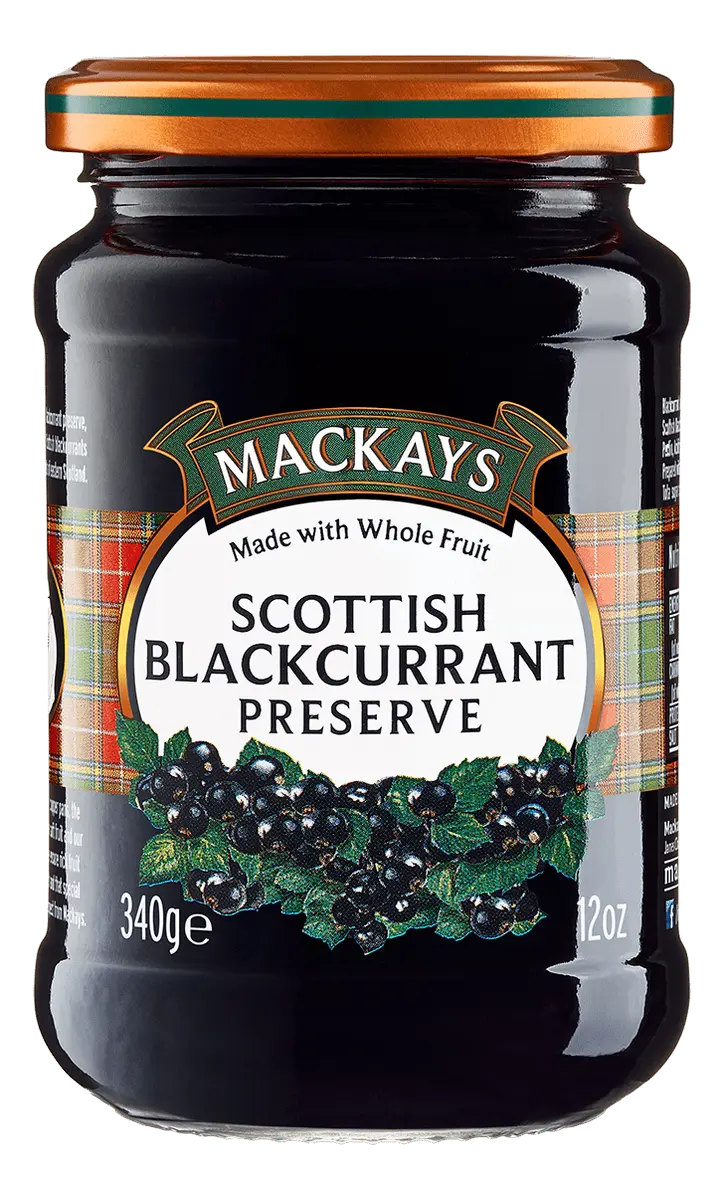 MACKAYS Skotsk Solbærsyltetøy - 340 g.