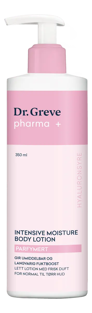 Dr.Greve Pharma Intensive Moisture body lotion med parfyme - 350 ml.