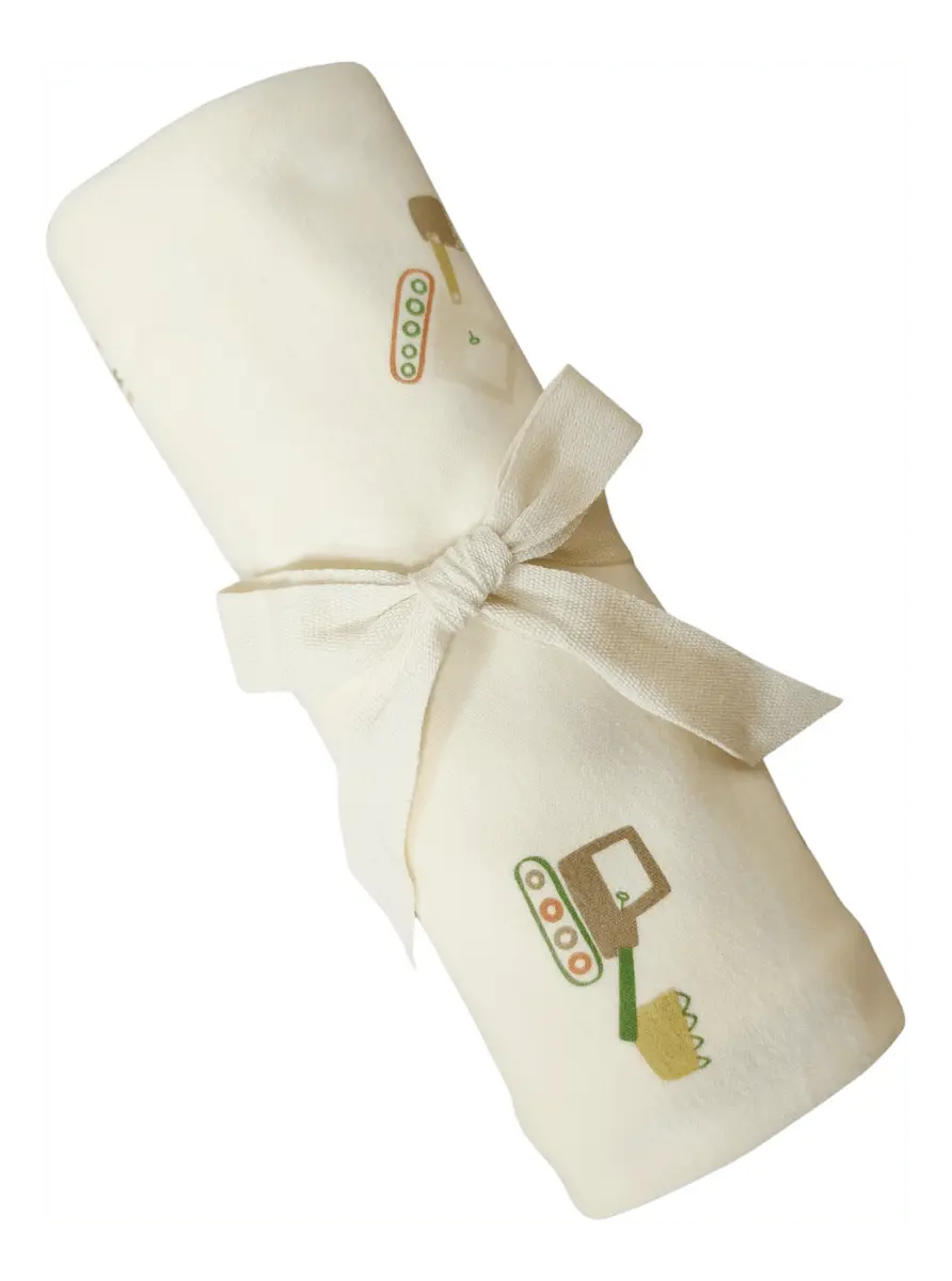 Carlo Baby Jerseyteppe Gravemaskiner - 1 stk.