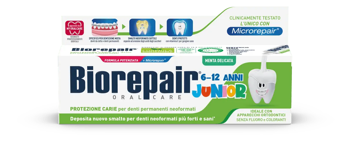 Biorepair Junior 6-12 - 75 ml.