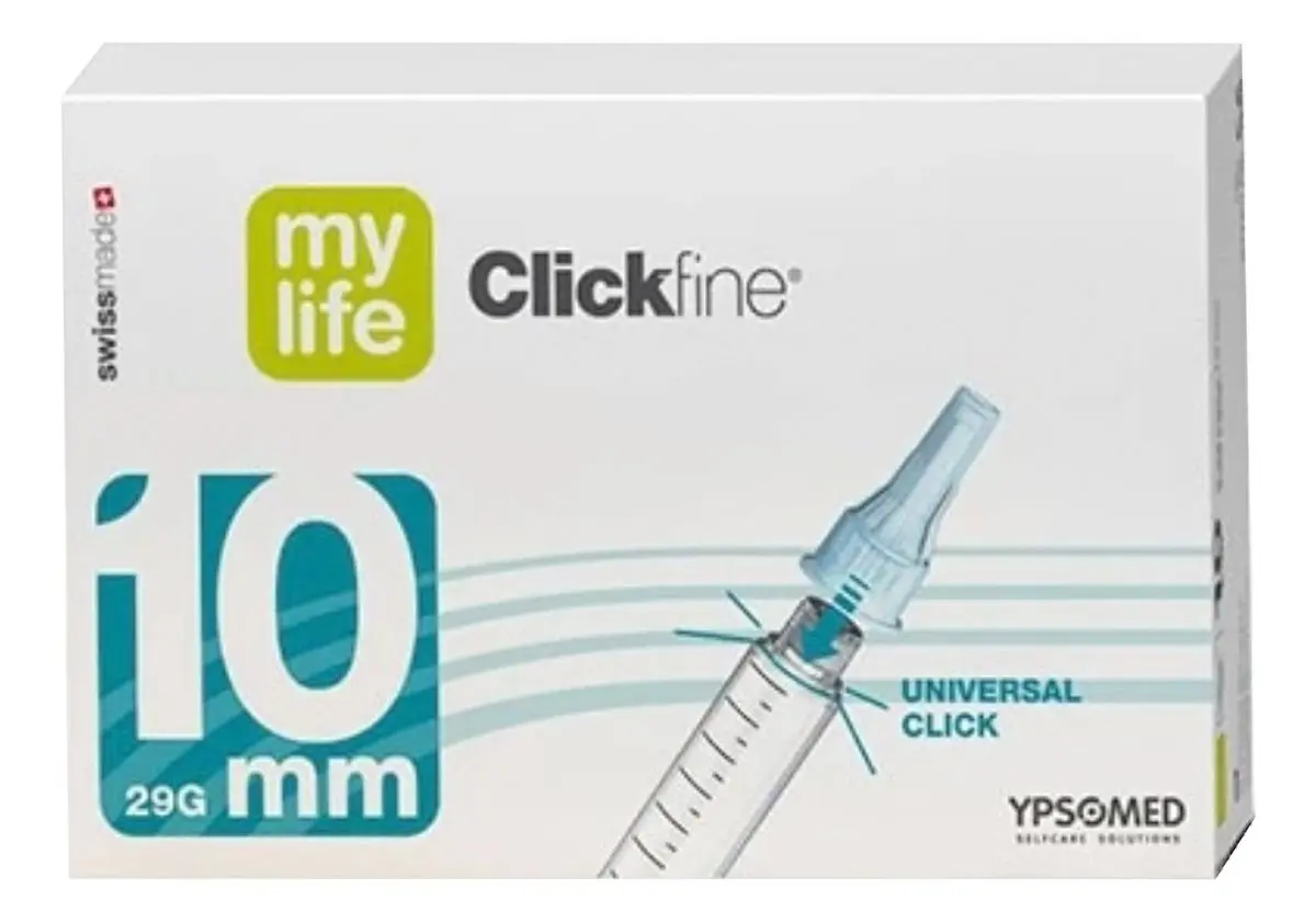 MyLife Clickfine penkanyle, steril, 12 mm - 100 stk.