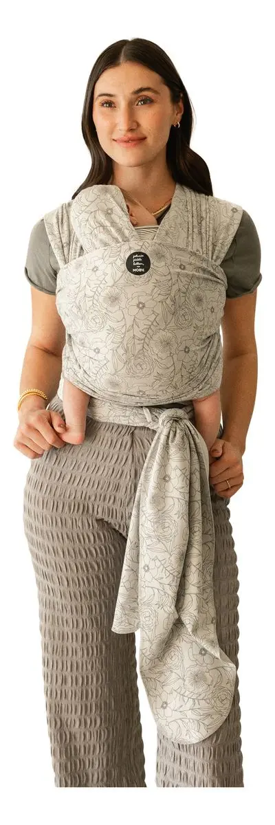 Moby Stretch Wrap Classic- Seaside poppies - 1 stk.