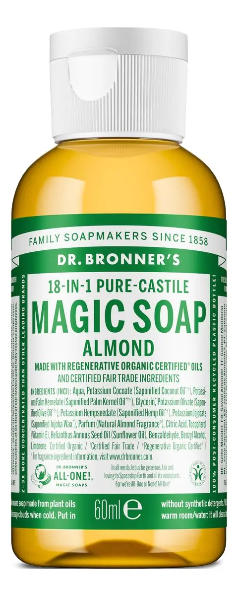 Dr. Bronner's Magic Soap Almond - 60 ml.