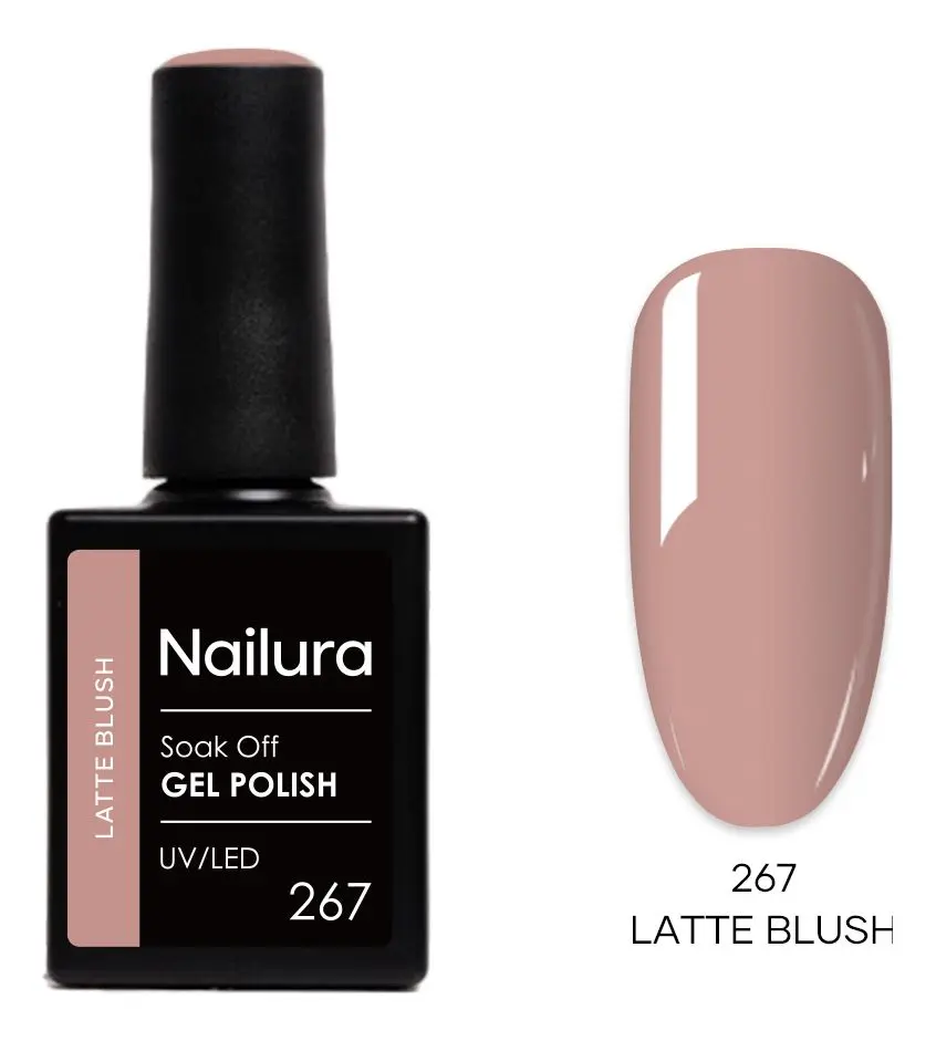 Nailura Gel Polish 267 - Latte Blush - 10 ml.