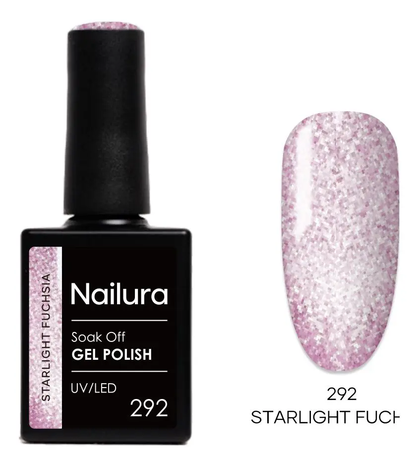 Nailura Gel Polish 292 - Starlight Fuchsia - 10 ml.