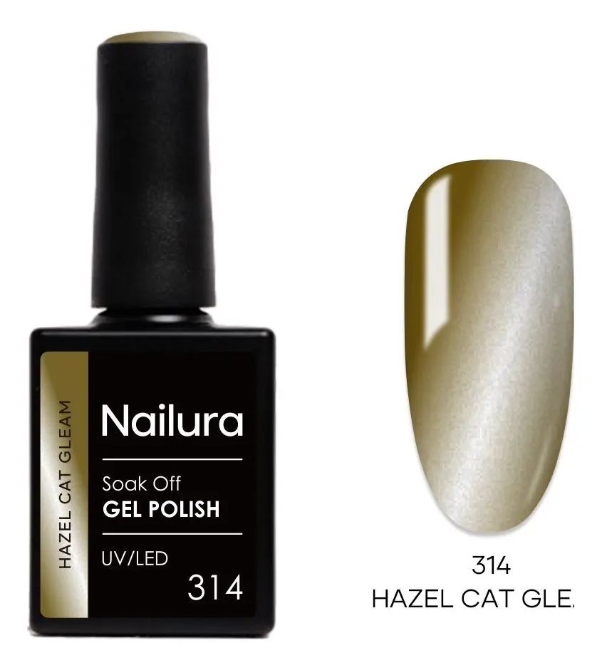 Nailura Gel Polish 314 - Hazel Cat Gleam - 10 ml.