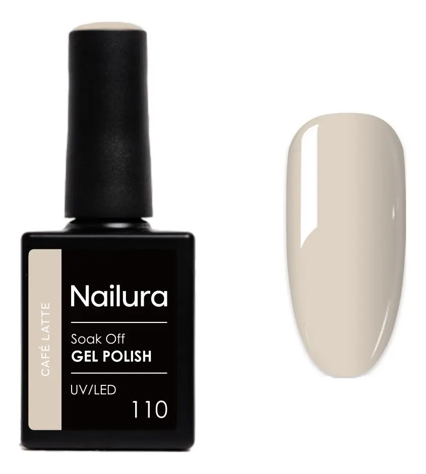 Nailura Gel Polish 110 - Cafe Latte - 10 ml.