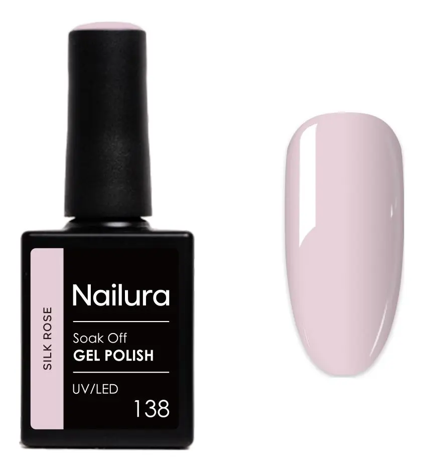 Nailura Gel Polish 138 - Silk Rose - 10 ml.