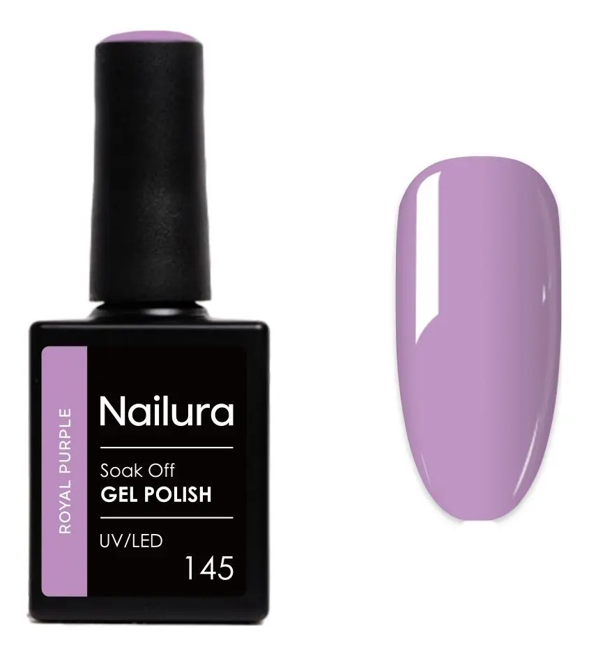 Nailura Gel Polish 145 - Royal Purple - 10 ml.