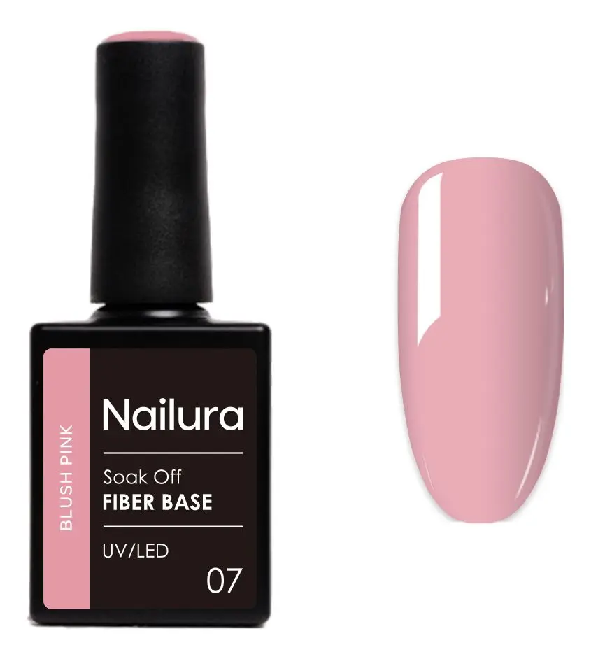 Nailura Fiber Base 07 - Blush Pink - 10 ml.