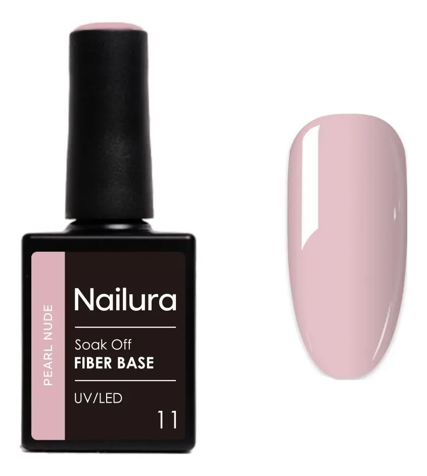 Nailura Fiber Base 11 - Pearl Nude - 10 ml.