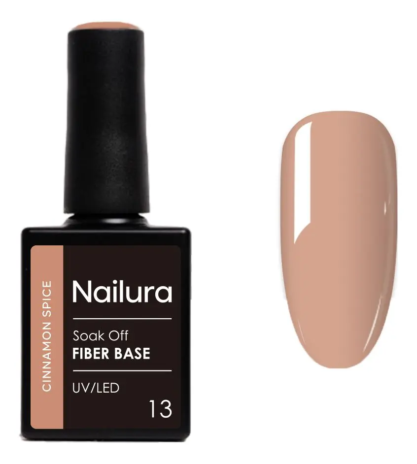 Nailura Fiber Base 13 - Cinnamon Spice - 10 ml.