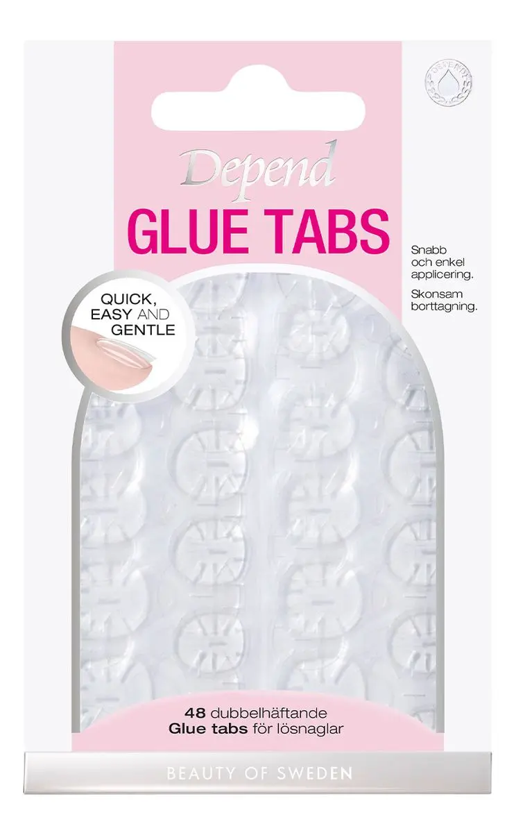 Depend Cosmetics Glue Tabs - 48 stk.