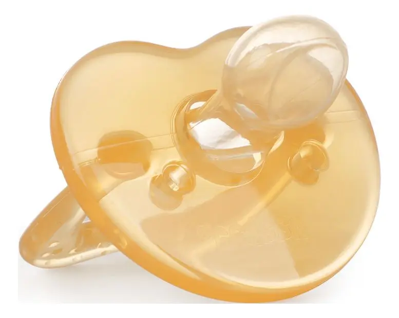 Haakaa Silicone Dummy - Apricot - 1 stk.