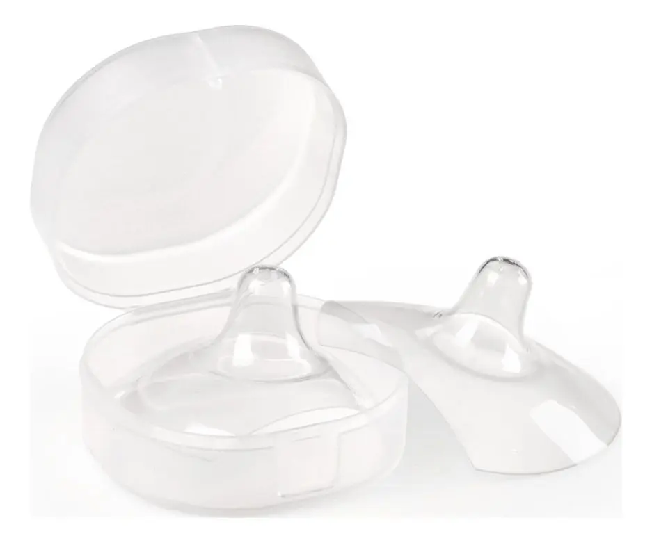 Haakaa Silicone Nipple Shields - Large - 2 stk.